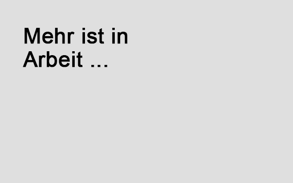 Vorschaubild, Beitrag ist in Arbeit